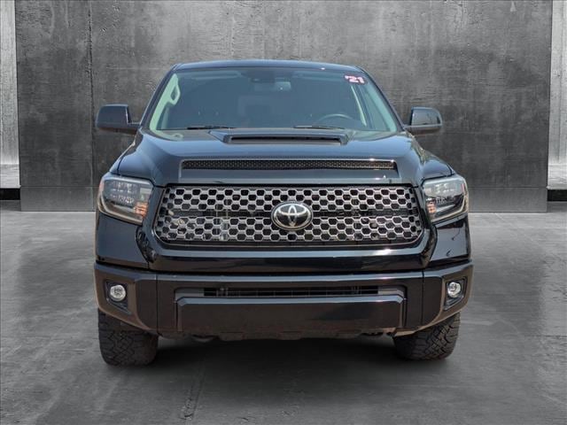 Used 2021 Toyota Tundra SR5 with VIN 5TFDY5F18MX963362 for sale in Canton, OH