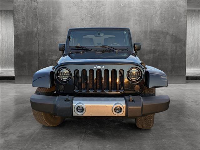 Used 2015 Jeep Wrangler Sahara with VIN 1C4AJWBG5FL560893 for sale in Canton, OH