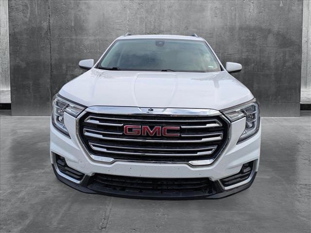 Used 2023 GMC Terrain SLT with VIN 3GKALPEG3PL191845 for sale in Canton, OH