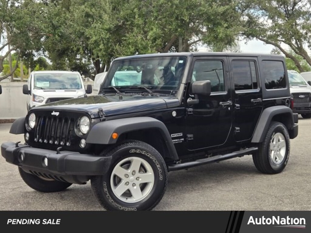 Used 2016 Jeep Wrangler JK Unlimited Sport SUV