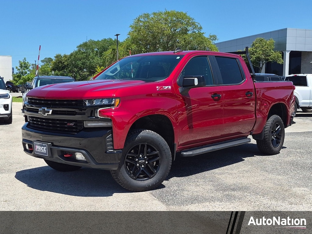 Used 2021 Chevrolet Silverado 1500 LT Trail Boss Truck Crew Cab