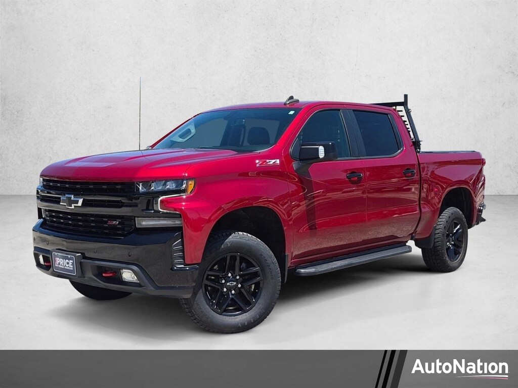 Used 2021 Chevrolet Silverado 1500 LT Trail Boss Truck Crew Cab