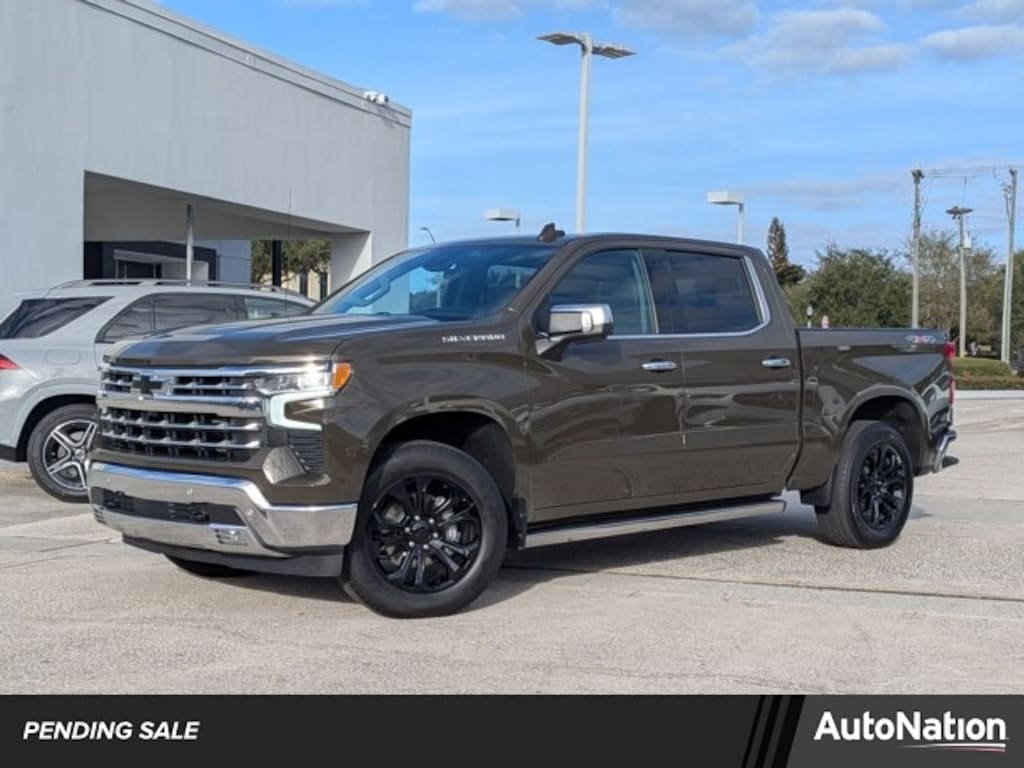 Used 2023 Chevrolet Silverado 1500 LTZ Truck Crew Cab