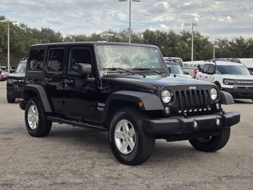 Used 2016 Jeep Wrangler JK Unlimited Sport SUV