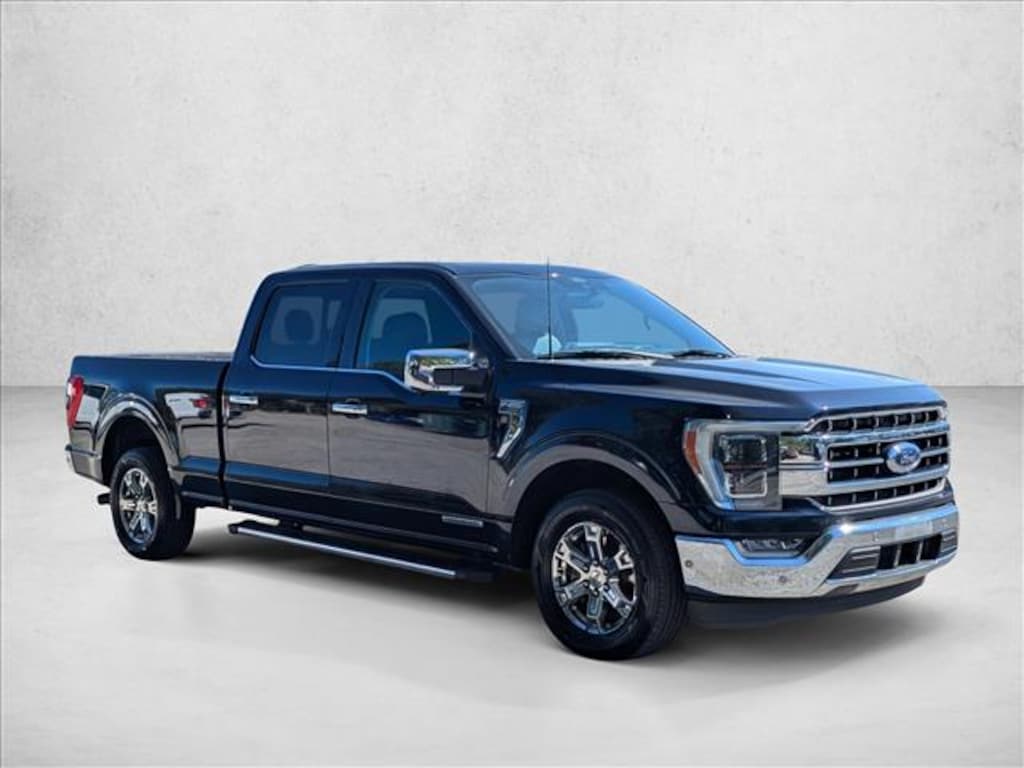 Used 2021 Ford F-150 LARIAT Truck SuperCrew Cab