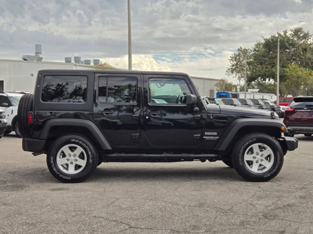 Used 2016 Jeep Wrangler JK Unlimited Sport SUV