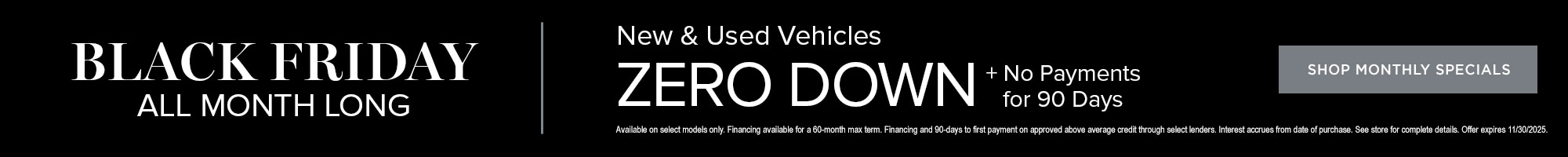 AutoNation Black Friday offers