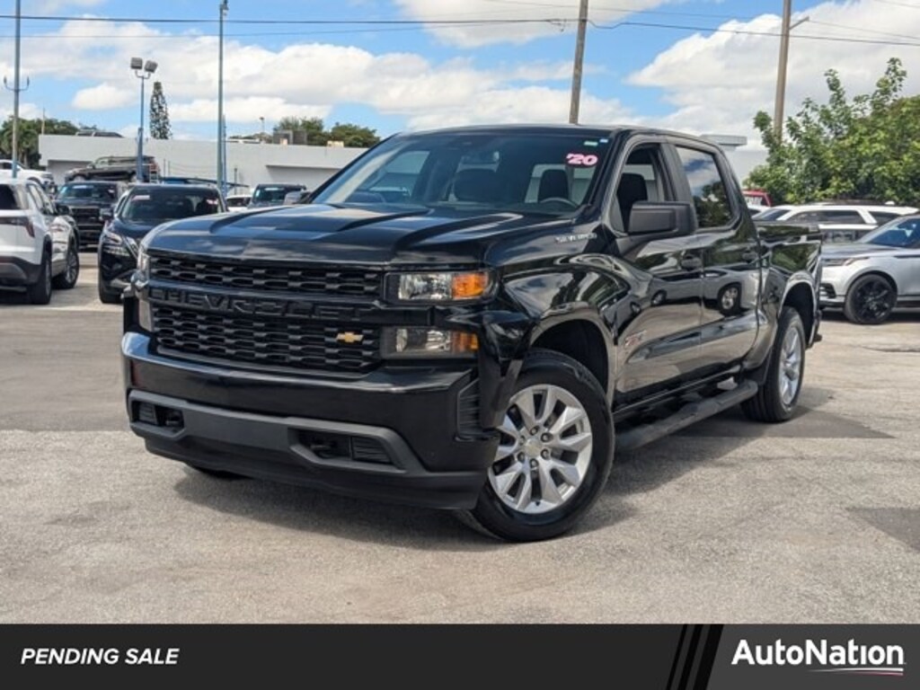 Used 2020 Chevrolet Silverado 1500 Silverado Custom Truck Crew Cab