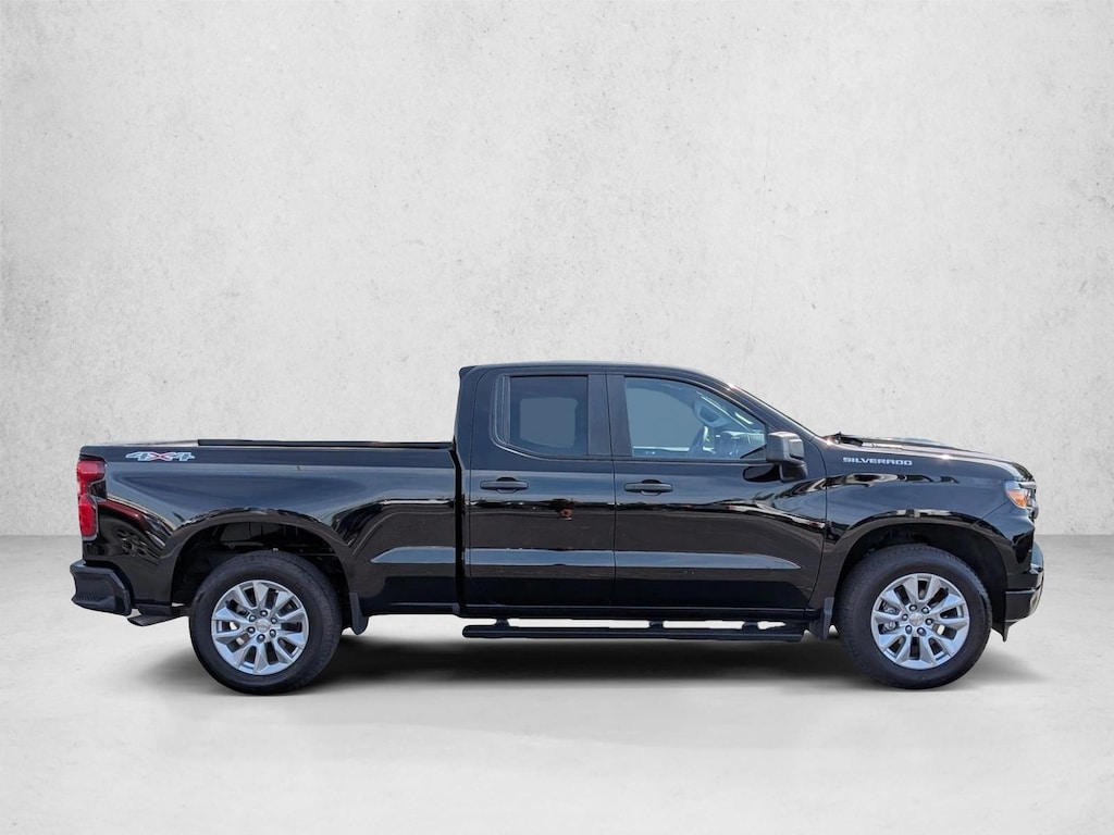 Certified 2025 Chevrolet Silverado 1500 Custom Truck Double Cab