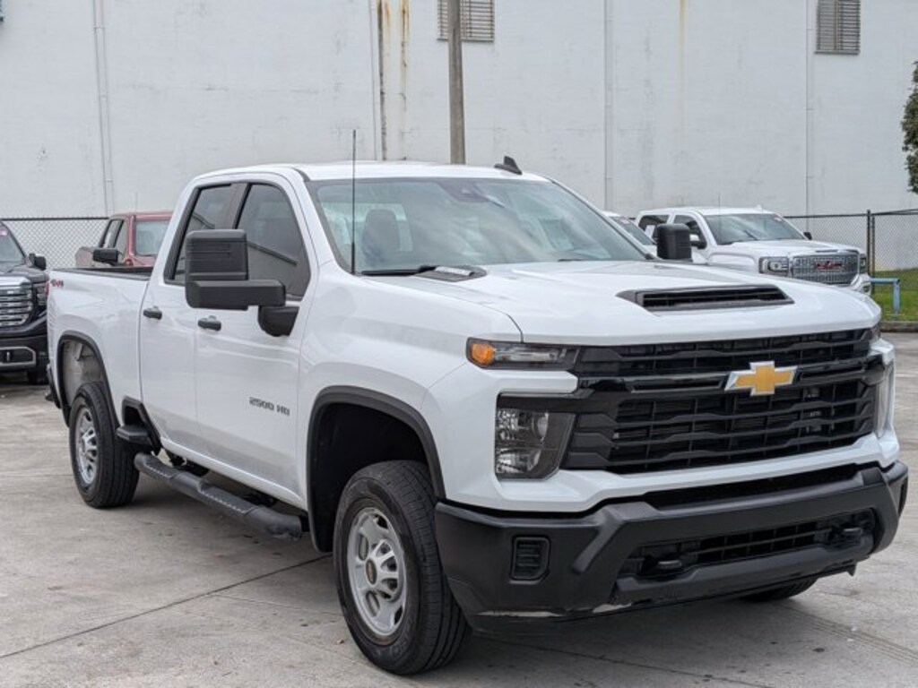 Certified 2024 Chevrolet Silverado 2500 HD Work Truck Truck Double Cab