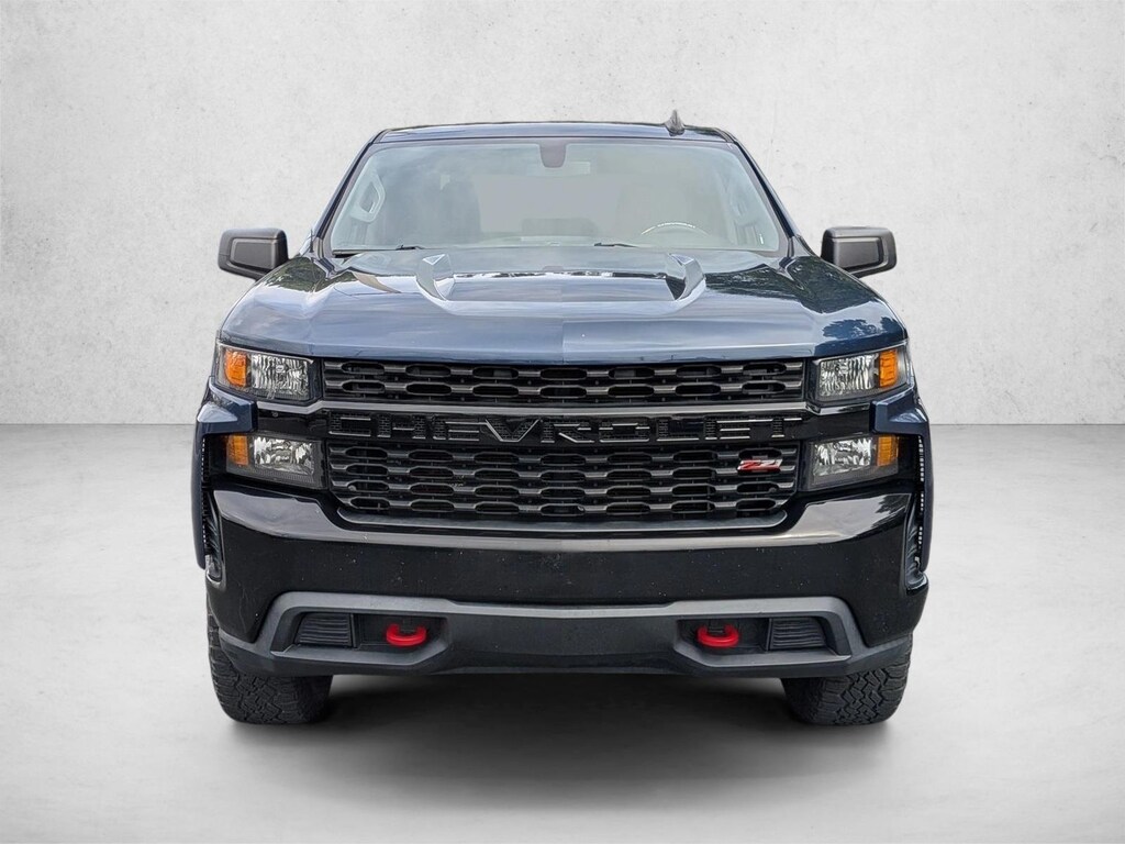 Used 2021 Chevrolet Silverado 1500 Custom Trail Boss Truck Crew Cab