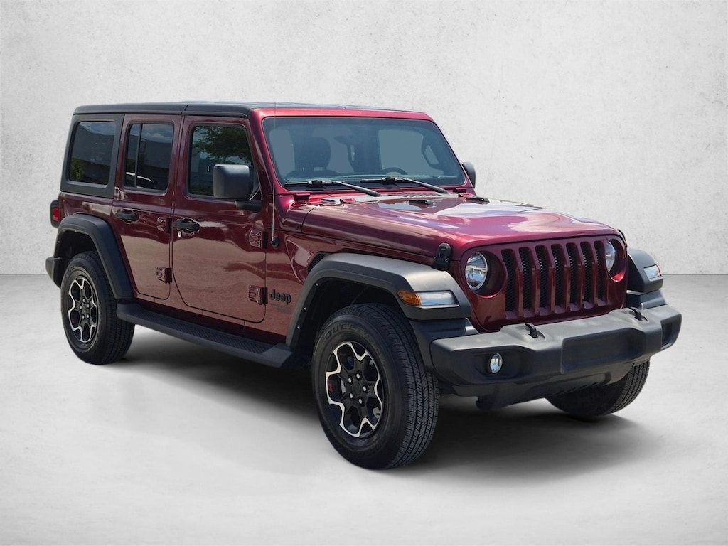 Used 2021 Jeep Wrangler Unlimited Sport S SUV