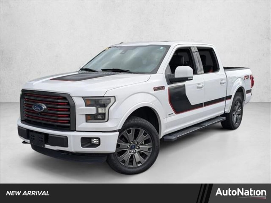 Used 2016 Ford F-150 Lariat Truck SuperCrew Cab