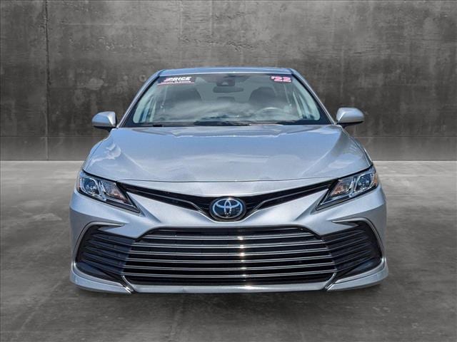 Used 2022 Toyota Camry LE with VIN 4T1C11AK5NU669957 for sale in Panama City, FL