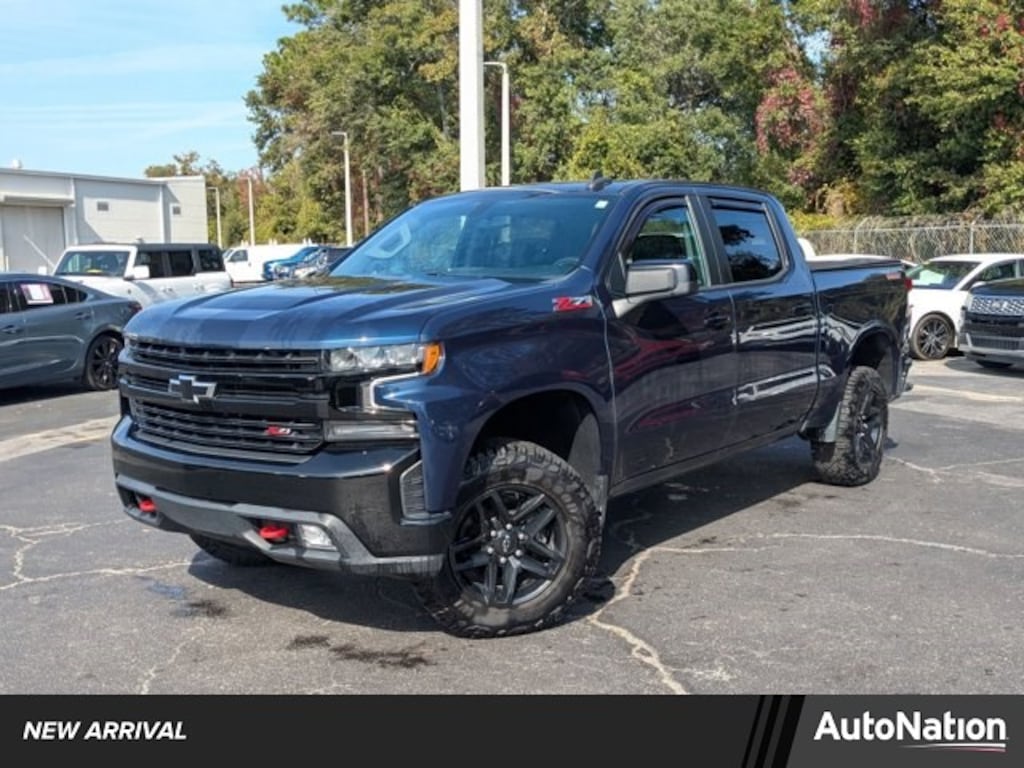 Used 2022 Chevrolet Silverado 1500 LTD LT Trail Boss Truck Crew Cab