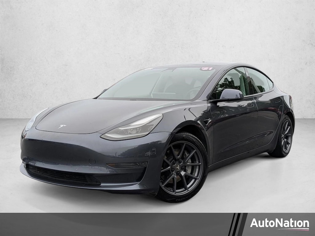 Used 2021 Tesla Model 3 Standard Range Plus Sedan