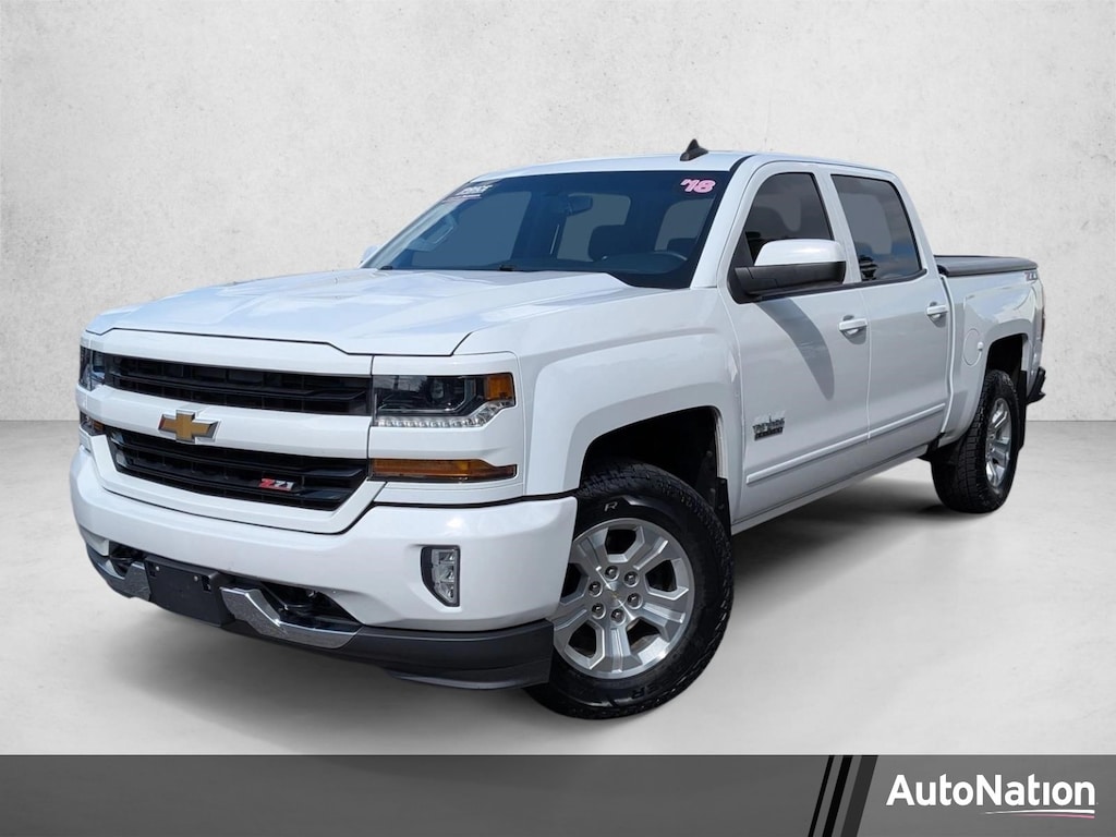 Certified 2018 Chevrolet Silverado 1500 LT Truck Crew Cab