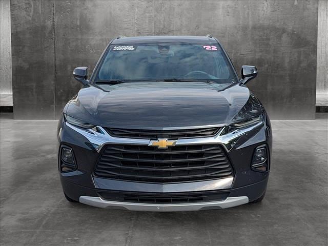 Used 2022 Chevrolet Blazer 2LT with VIN 3GNKBCR41NS166349 for sale in Panama City, FL