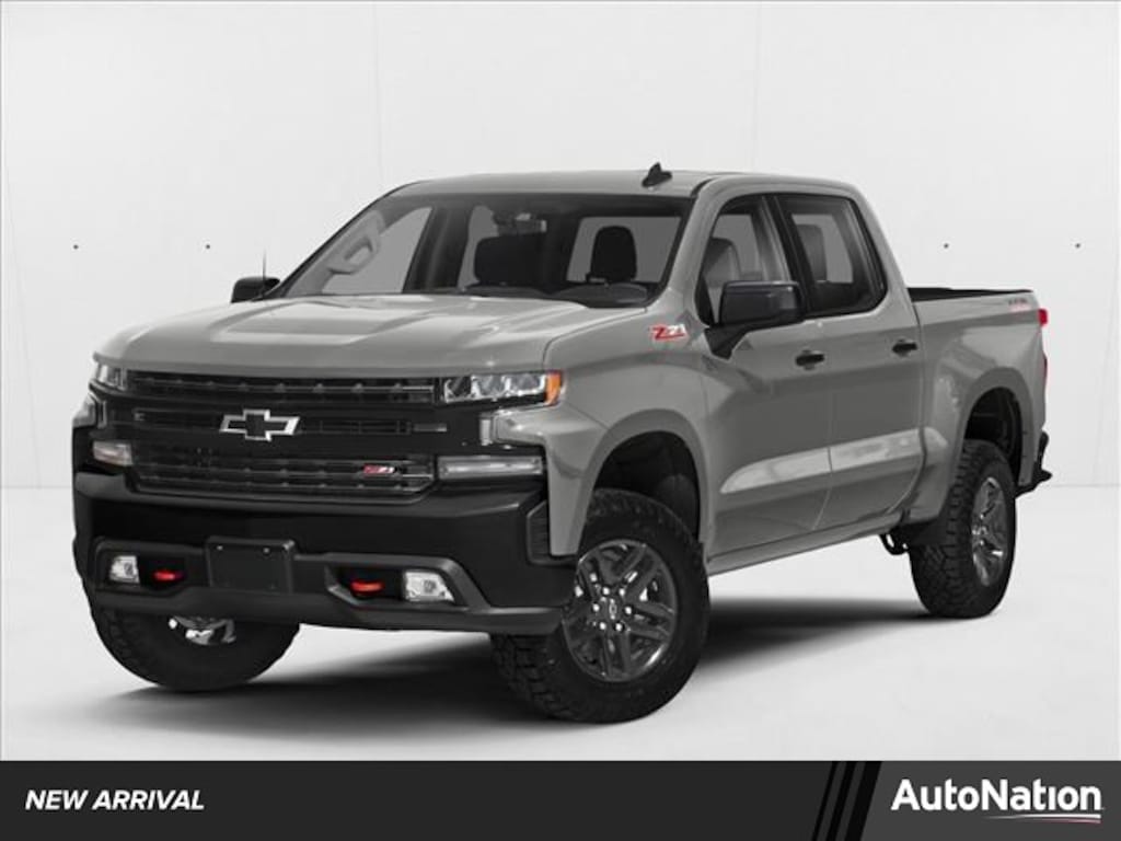 Used 2021 Chevrolet Silverado 1500 LT Trail Boss Truck Crew Cab