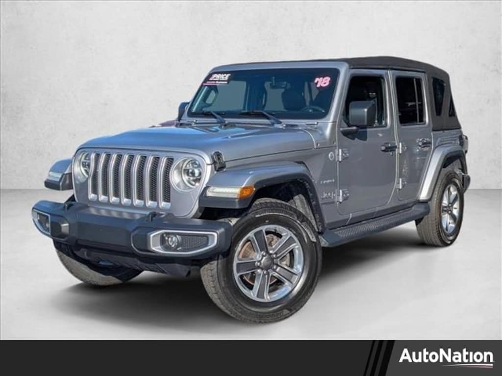 Certified 2018 Jeep Wrangler Sahara SUV