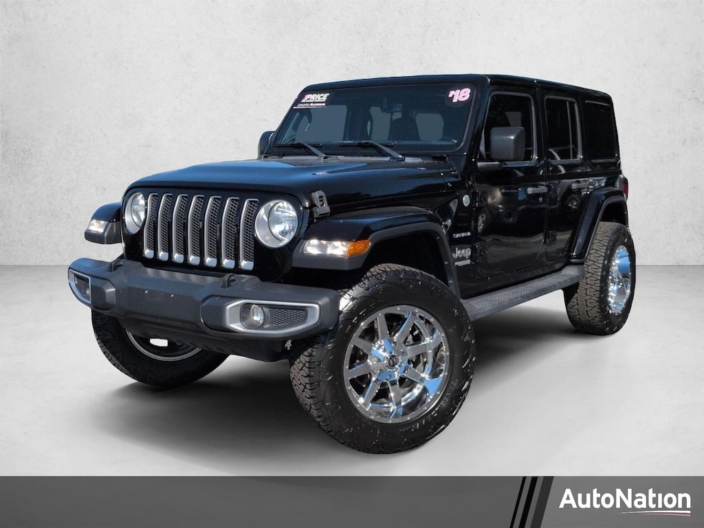 Certified 2018 Jeep Wrangler Sahara SUV