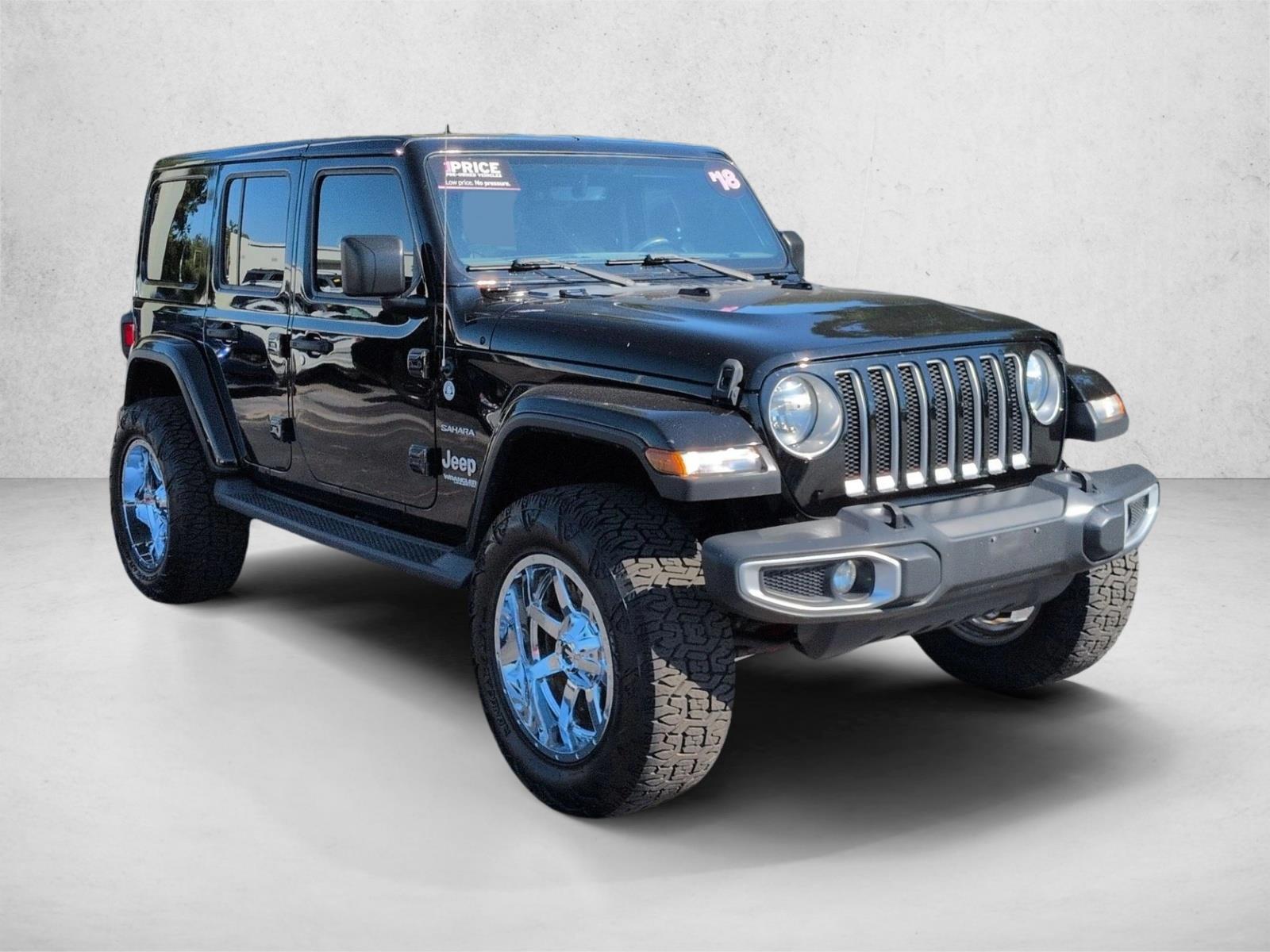 Certified 2018 Jeep Wrangler Sahara SUV