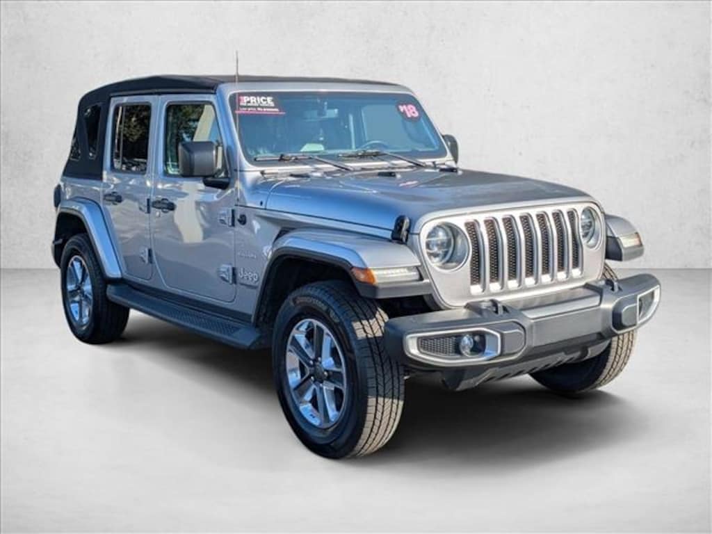 Certified 2018 Jeep Wrangler Sahara SUV