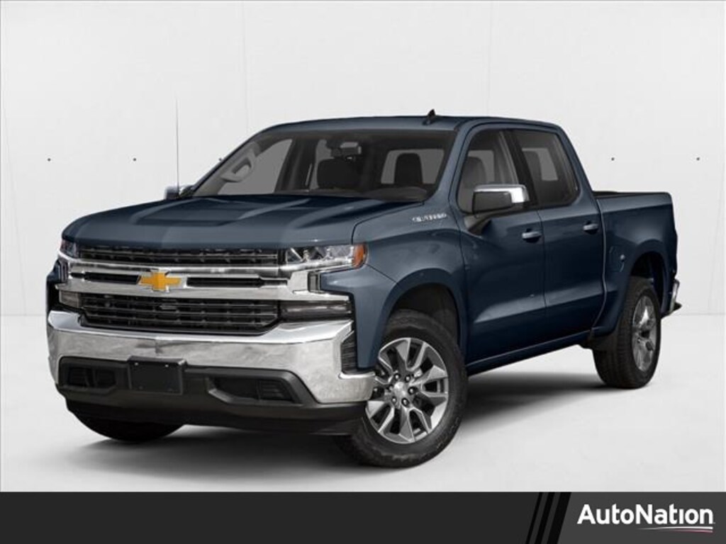 Used 2021 Chevrolet Silverado 1500 Custom Trail Boss Truck Crew Cab