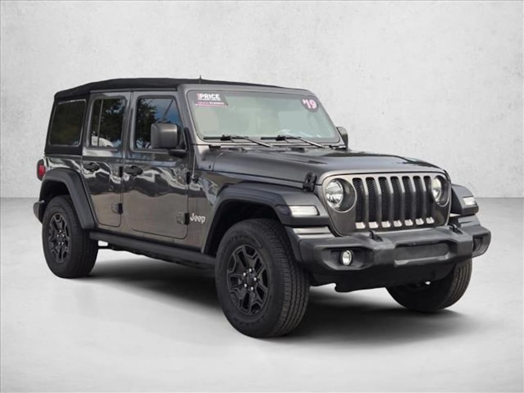 Used 2019 Jeep Wrangler Sport S SUV
