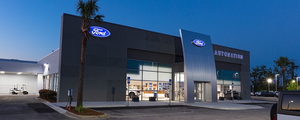 AutoNation Ford Panama City Dealership Exterior