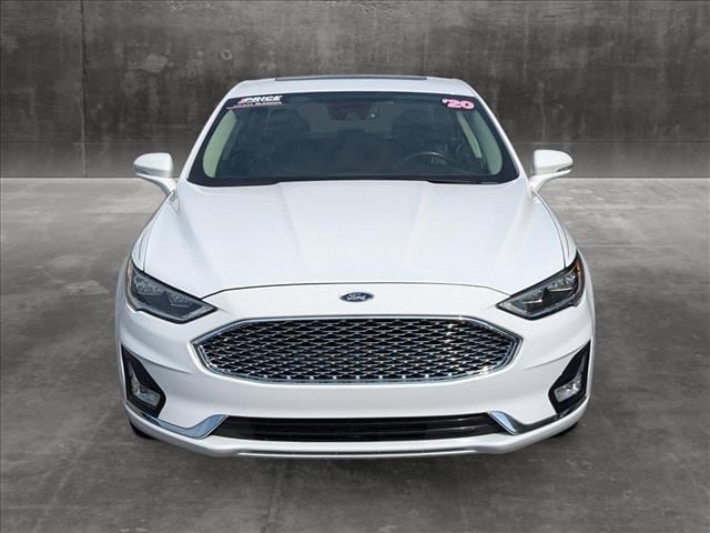 Used 2020 Ford Fusion Titanium with VIN 3FA6P0D93LR137555 for sale in Panama City, FL