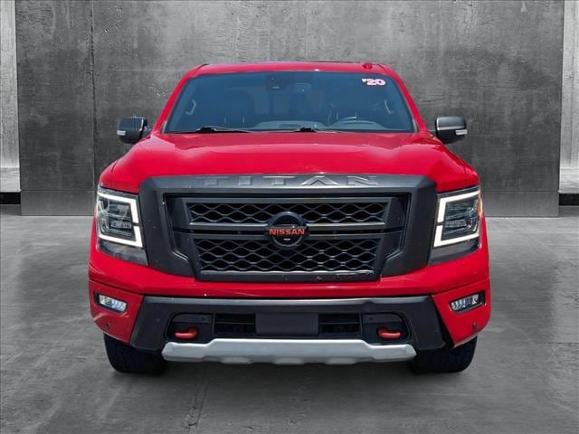 Certified 2020 Nissan Titan PRO-4X with VIN 1N6AA1ED3LN512035 for sale in Panama City, FL