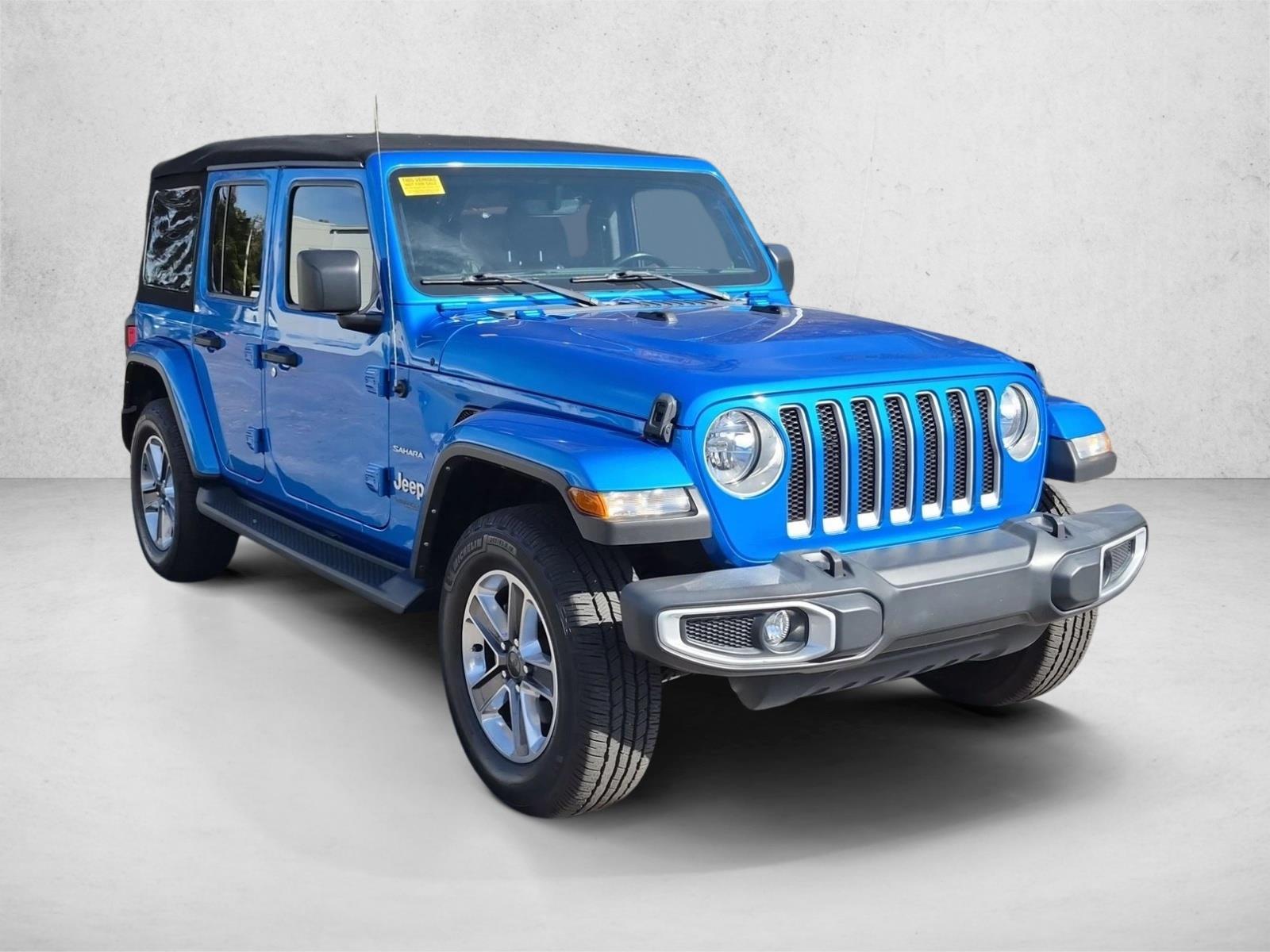 Certified 2021 Jeep Wrangler Unlimited Sahara SUV