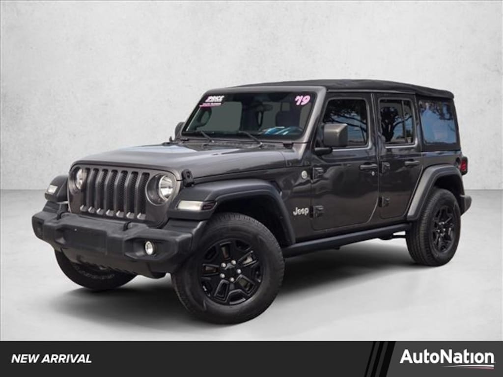 Used 2019 Jeep Wrangler Sport S SUV