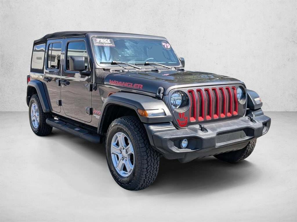 Certified 2019 Jeep Wrangler Sport S SUV