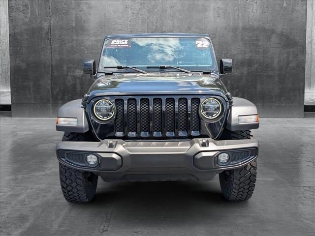 Used 2022 Jeep Wrangler Willys with VIN 1C4GJXAG3NW196987 for sale in Panama City, FL