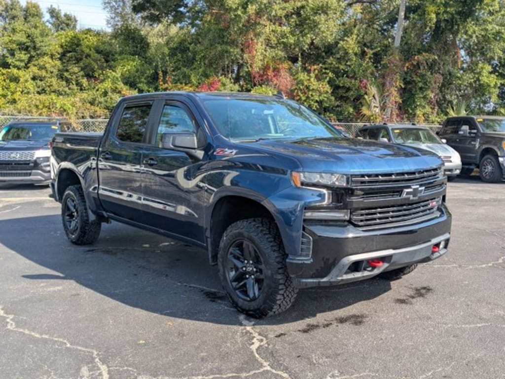 Used 2022 Chevrolet Silverado 1500 LTD LT Trail Boss Truck Crew Cab