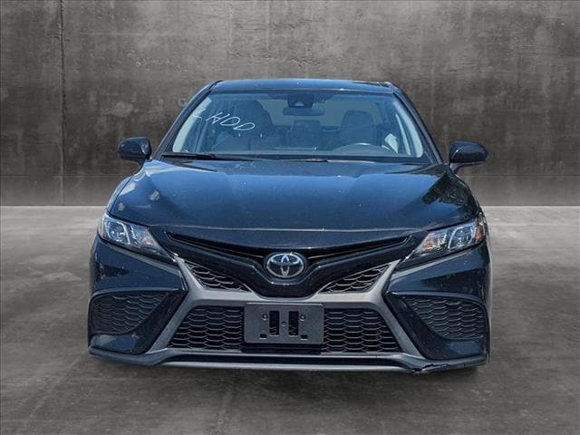 Used 2021 Toyota Camry SE with VIN 4T1G11AK2MU605696 for sale in Panama City, FL