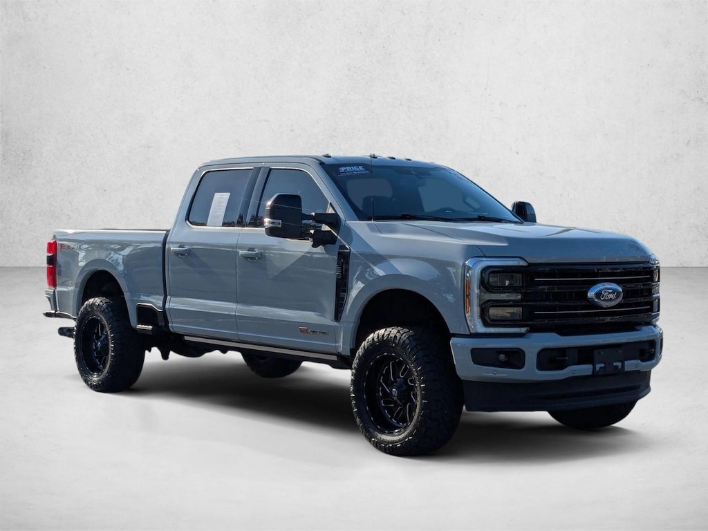 Certified 2025 Ford F-350 Platinum Truck Crew Cab