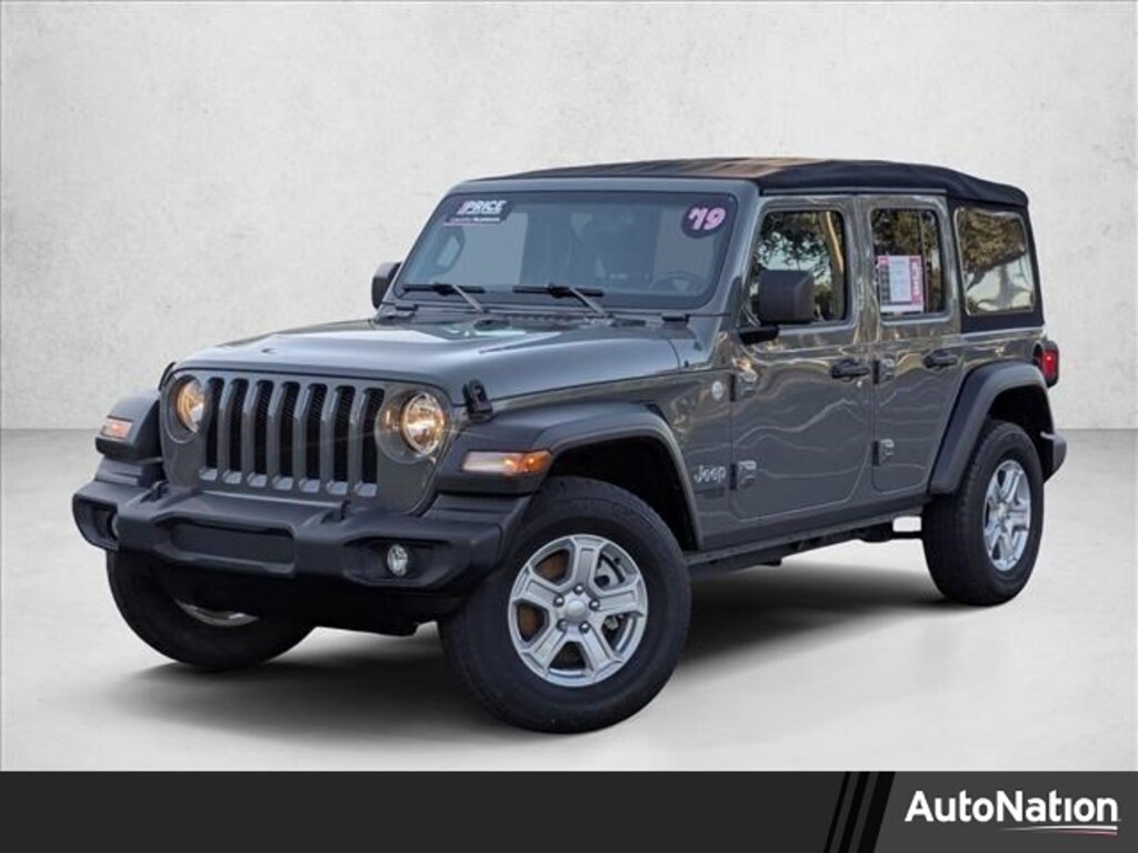 Used 2019 Jeep Wrangler Sport S SUV