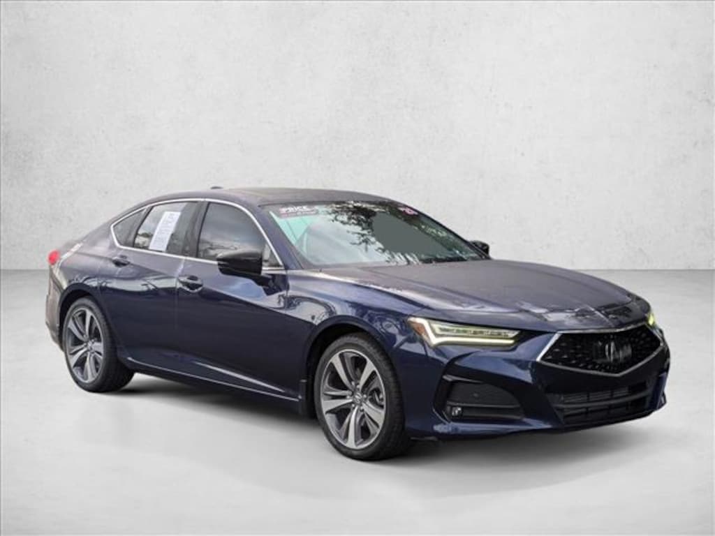 Used 2021 Acura TLX w/Advance Package Sedan