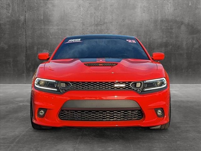 Used 2022 Dodge Charger Scat Pack with VIN 2C3CDXGJ5NH166465 for sale in Sanford, FL