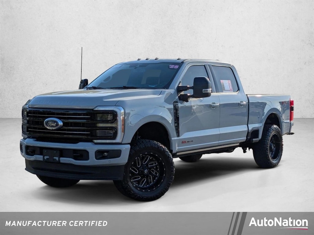 Certified 2025 Ford F-350 Platinum Truck Crew Cab