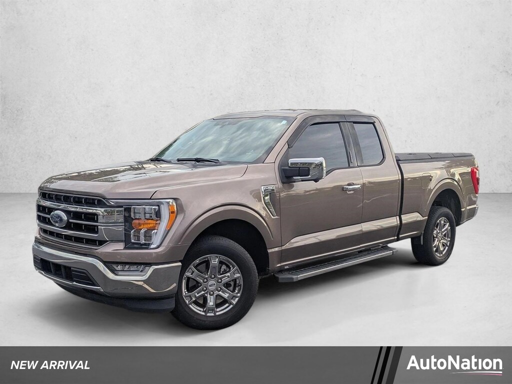 Used 2021 Ford F-150 LARIAT Truck SuperCab Styleside