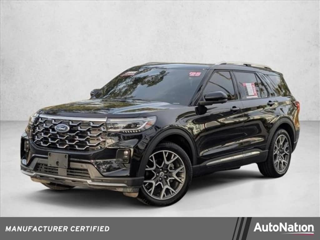 Certified 2025 Ford Explorer Platinum SUV