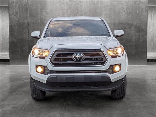 Used 2021 Toyota Tacoma SR5 with VIN 3TMAZ5CN4MM151697 for sale in Sanford, FL