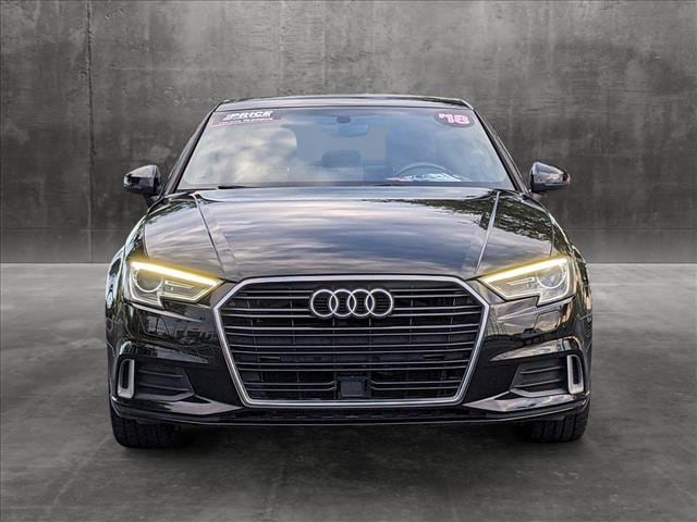 Used 2018 Audi A3 Sedan Premium with VIN WAUAUGFF3J1038750 for sale in Sanford, FL