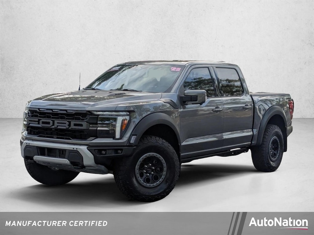 Certified 2025 Ford F-150 Raptor Truck SuperCrew Cab