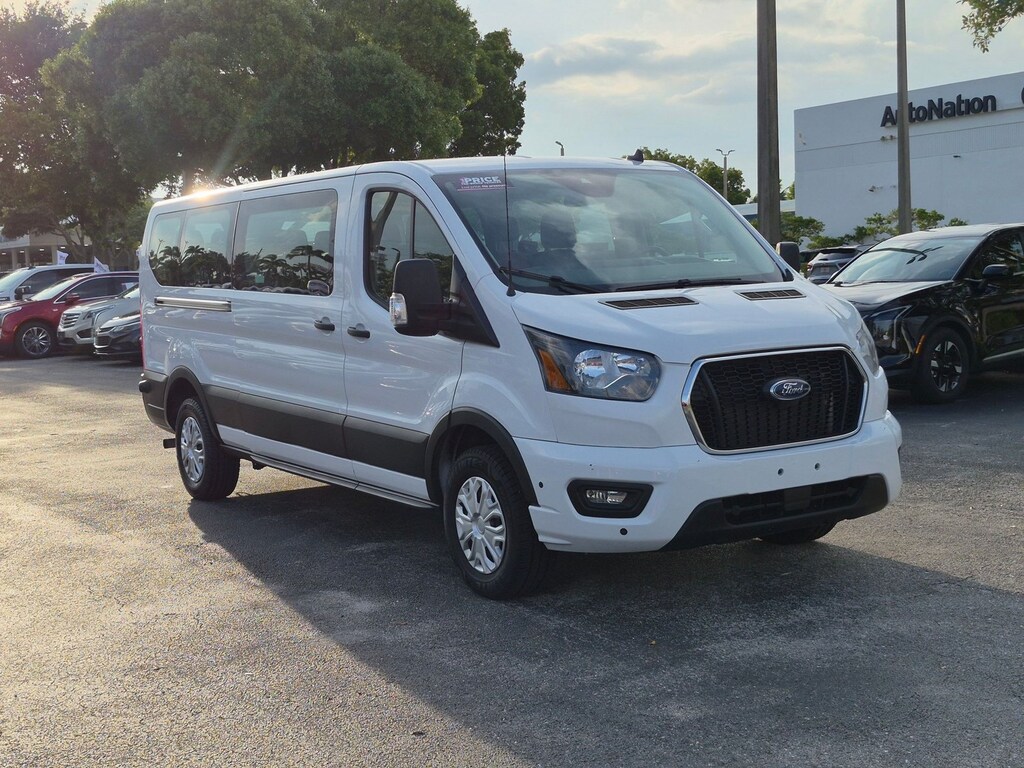 Used 2024 Ford Transit-350 Passenger XLT Wagon Low Roof Van