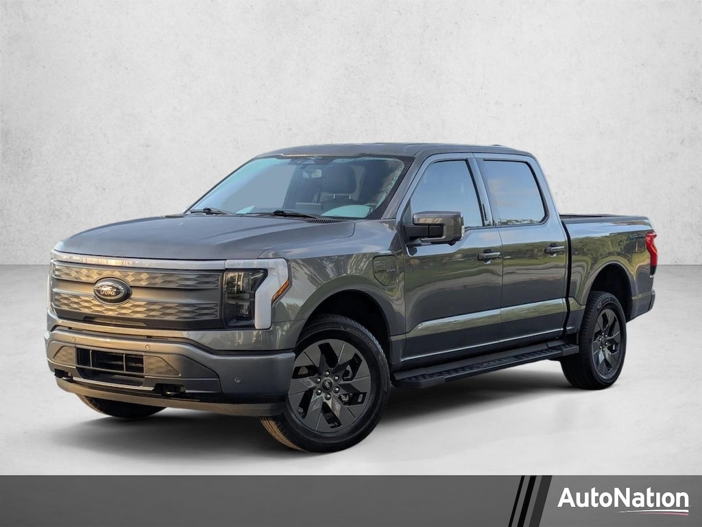 Used 2023 Ford F-150 Lightning LARIAT Truck SuperCrew Cab